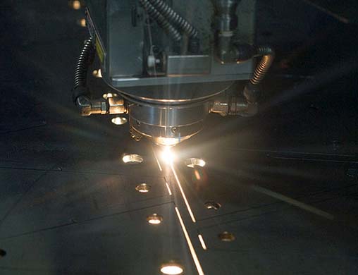 Industrial Laser Cutting Head Fabrication