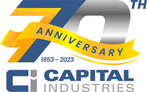 Capital Industries 70th anniversary logo