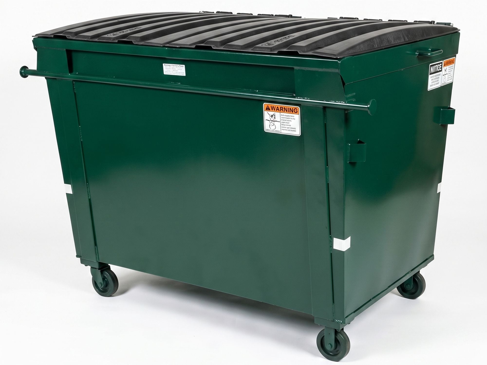 3 cubic yard rear load container