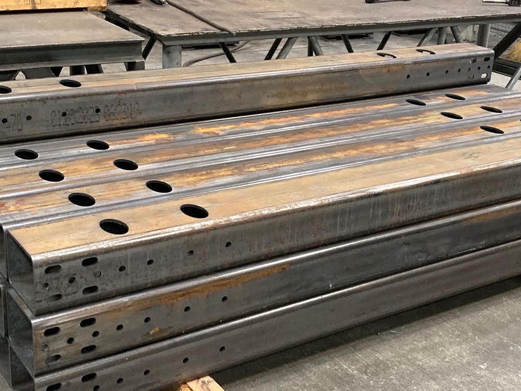 Laser-cut tube members
