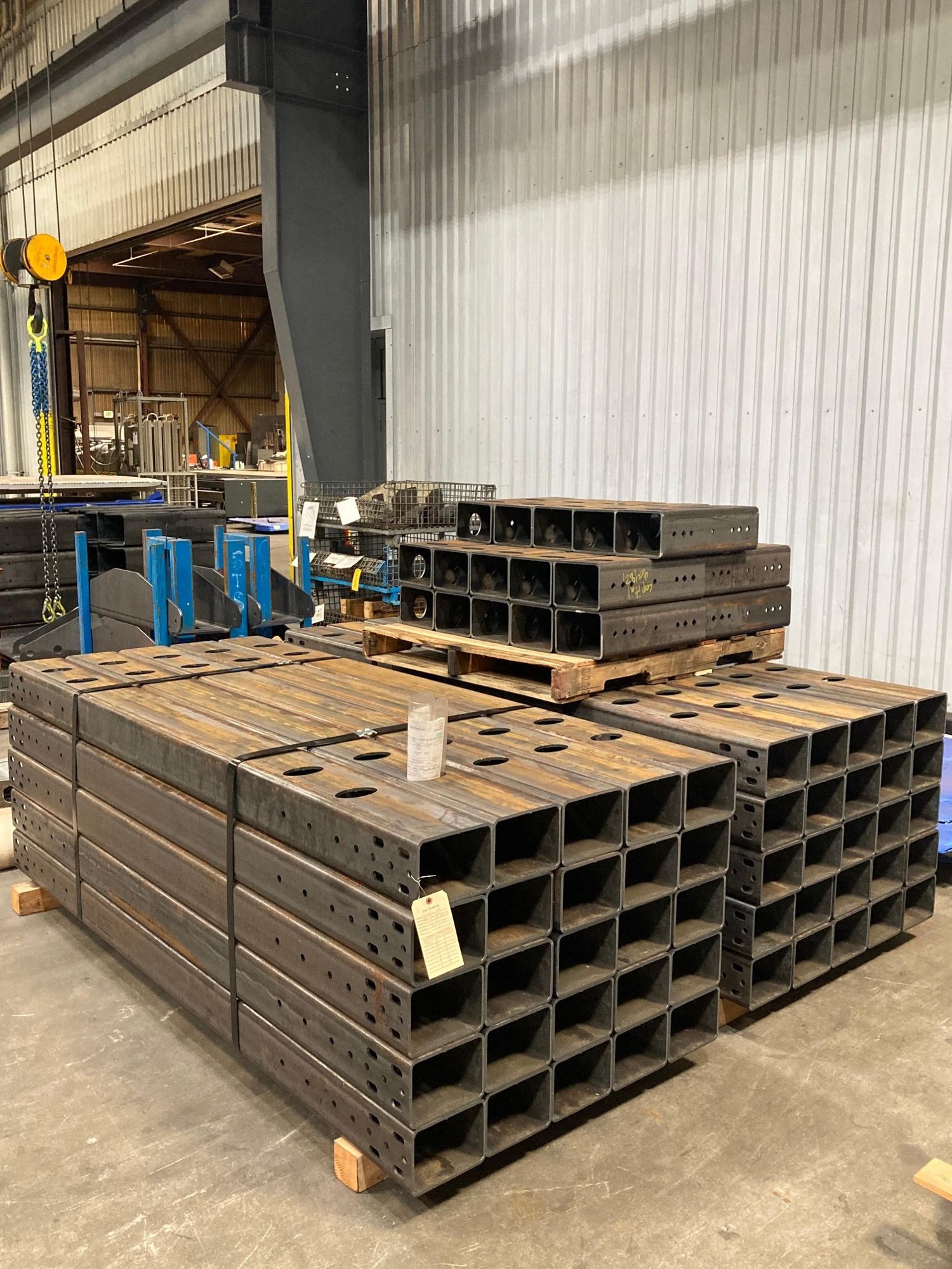 Tube laser profiled parts