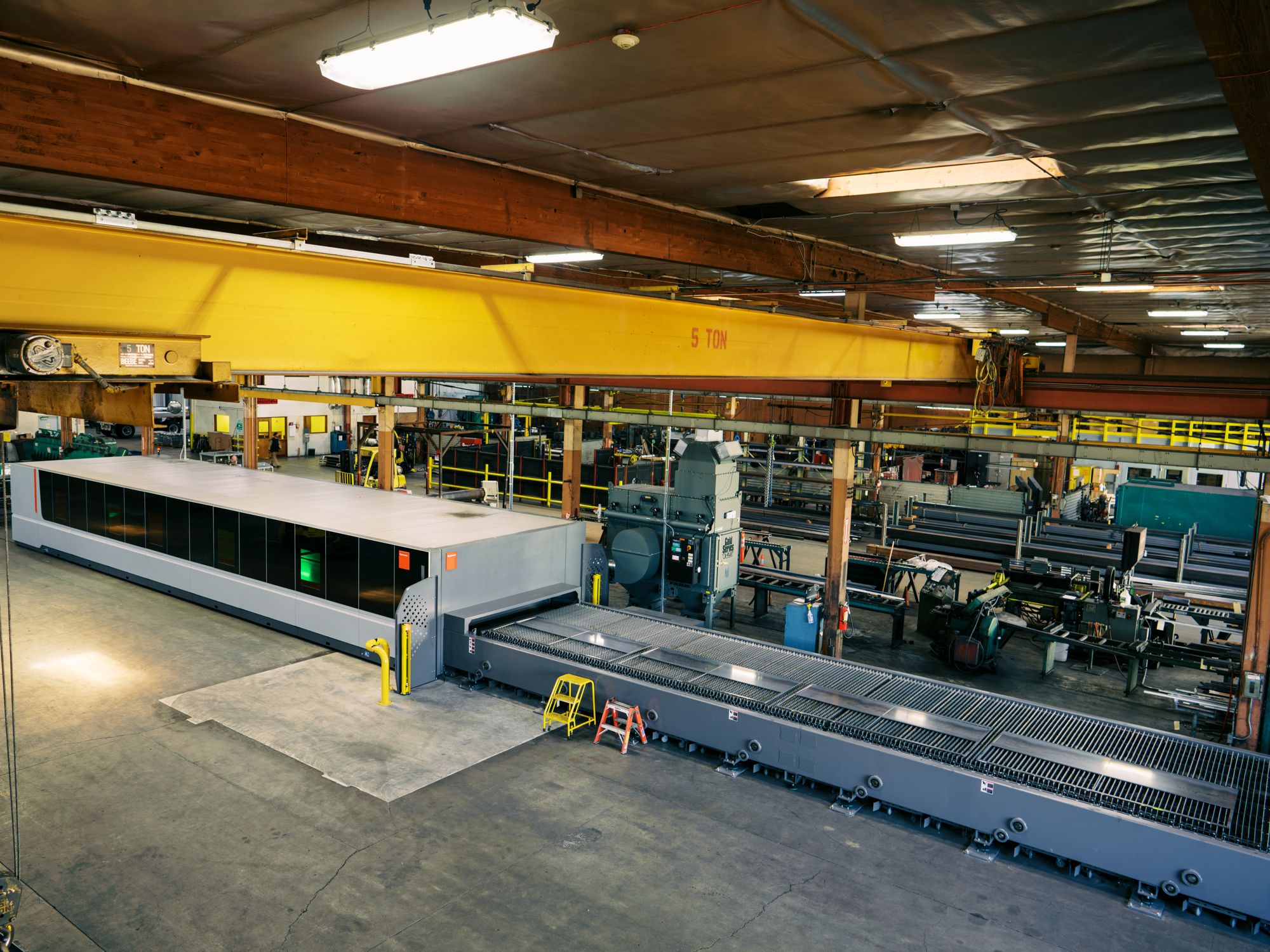 Bystronic ByCut Smart laser cutting machine at Capital Industries