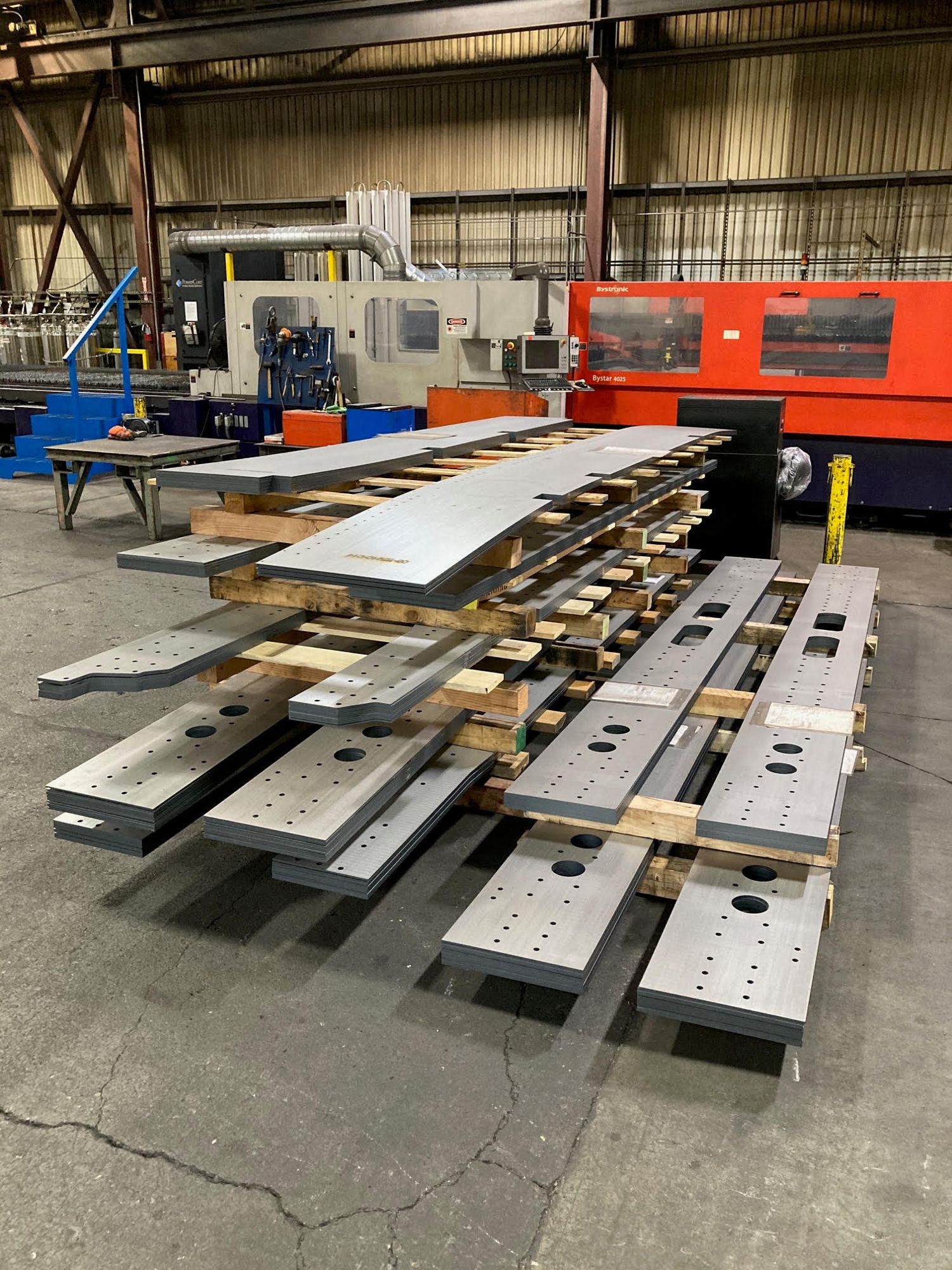 Laser profiled stainless steel